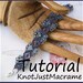 Micro Macrame Tutorial Hydrangeas Bracelet Pattern Beaded Macrame