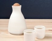 Ribbed Sake Set