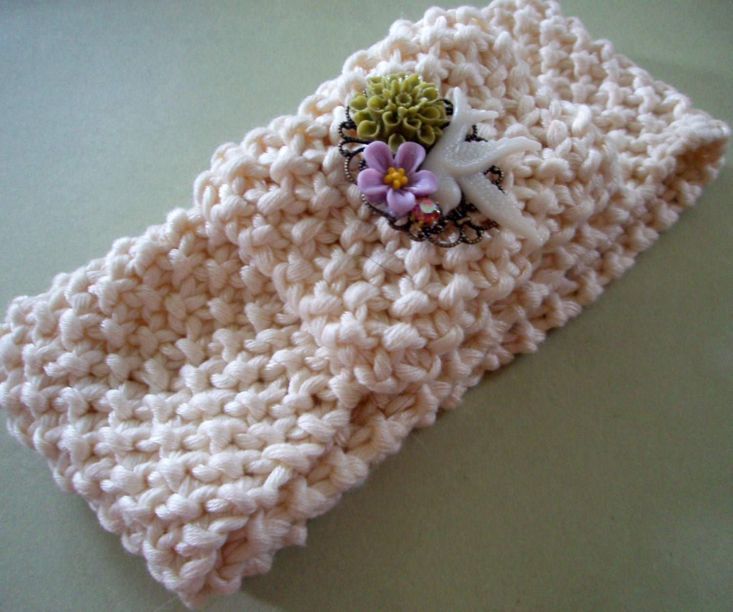 Knitted Headband - Vintage-Style Stretchy Headband - Vintage-Inspired Gatsby-Style Knit Hair Accessory