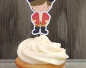 Pirate Boy Party - Set of 12 Pirate Captain Cupcake Toppers by The Birthday House Il_170x135