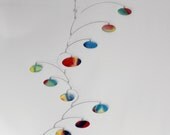 Baby Art Mobile - Original Hanging Sculpture - Kinetic Mobile - Calder Inspried
