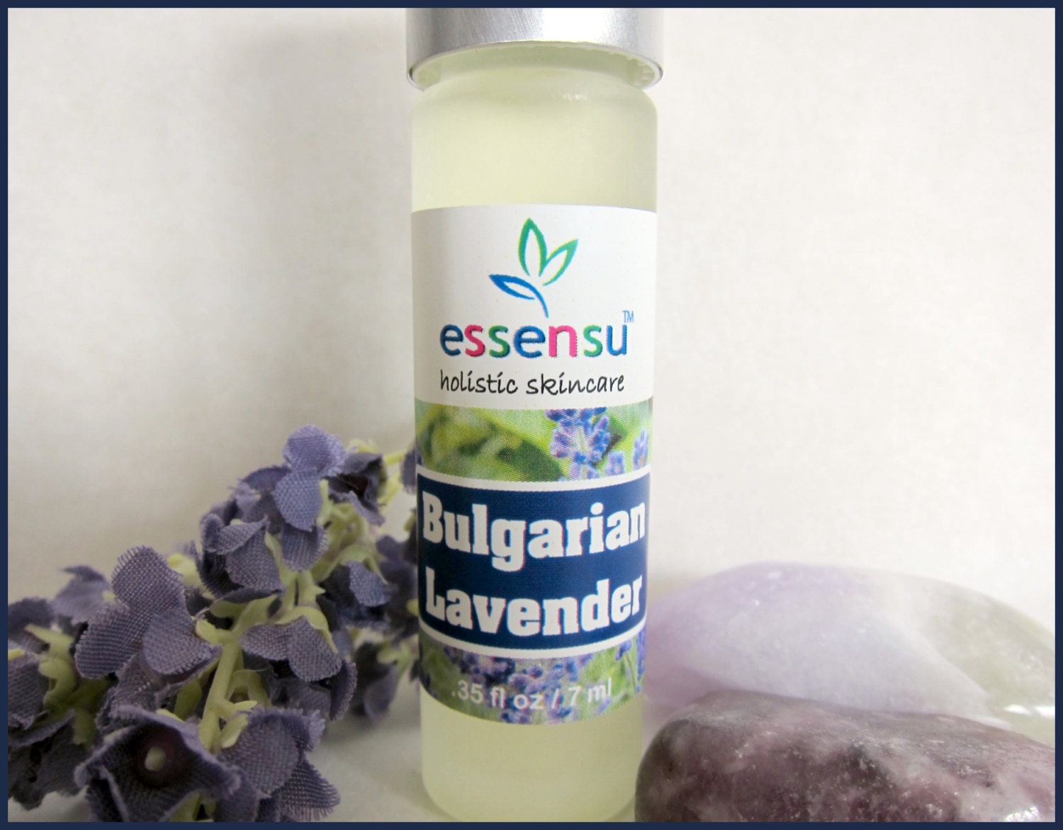 Bulgarian Lavender Botanical All Natural Roll-On Perfume Oil - 7 ml Aromatherapy