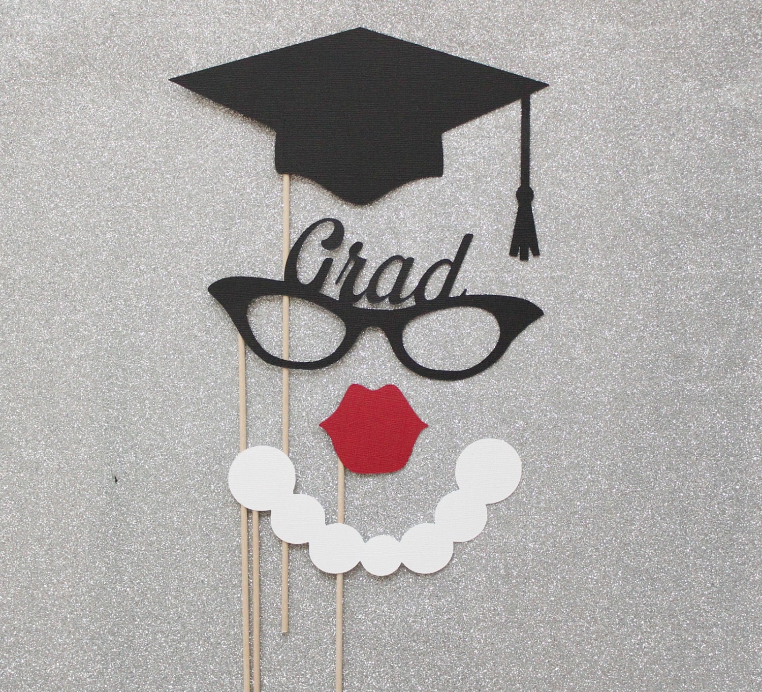 Graduation Photo Booth Props. Class of 2013 Photo Props. Photo Booth
