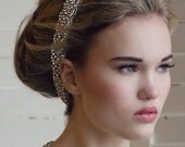 Crystal Headband, Bridal Headband - Austine