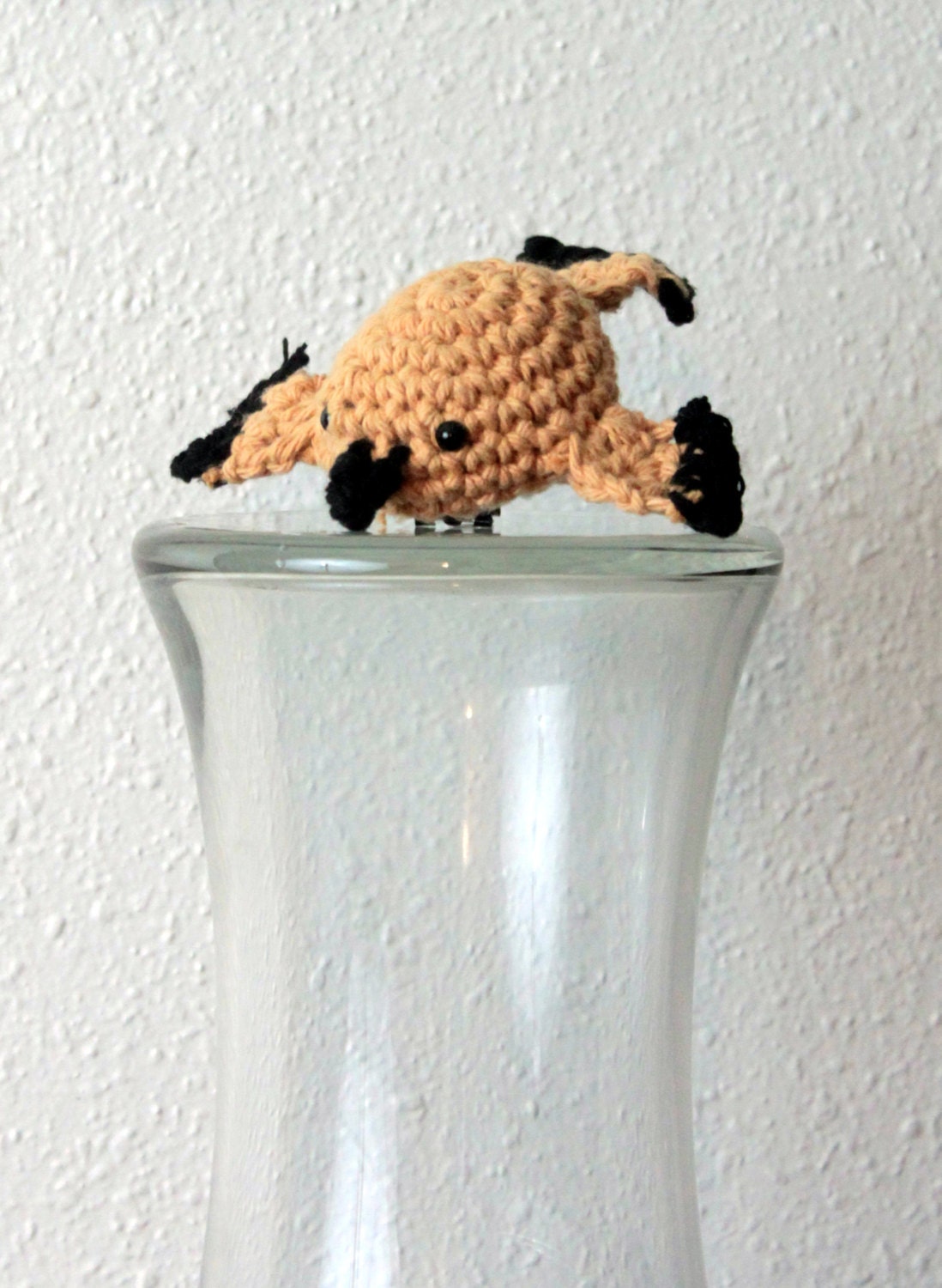 Miniature Flying Bird: Crocheted Animal