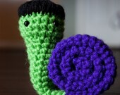 Made to order - Swirly snail amigurumi plushie
