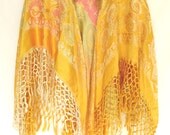 Sunshine Woven Dreams Womens Cape