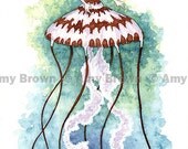 Jellyfish fairy Limited Edition Print by Amy Brown