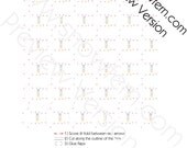 Printable PDF File - 1:12 scale Macaron Boxes - Dollhouse Miniature, one inch scale