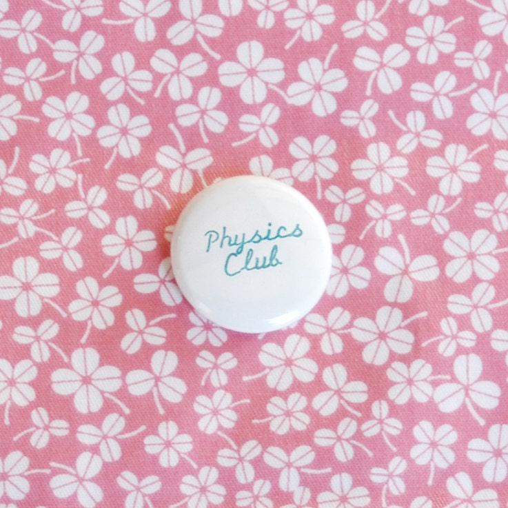 Physics Club Button