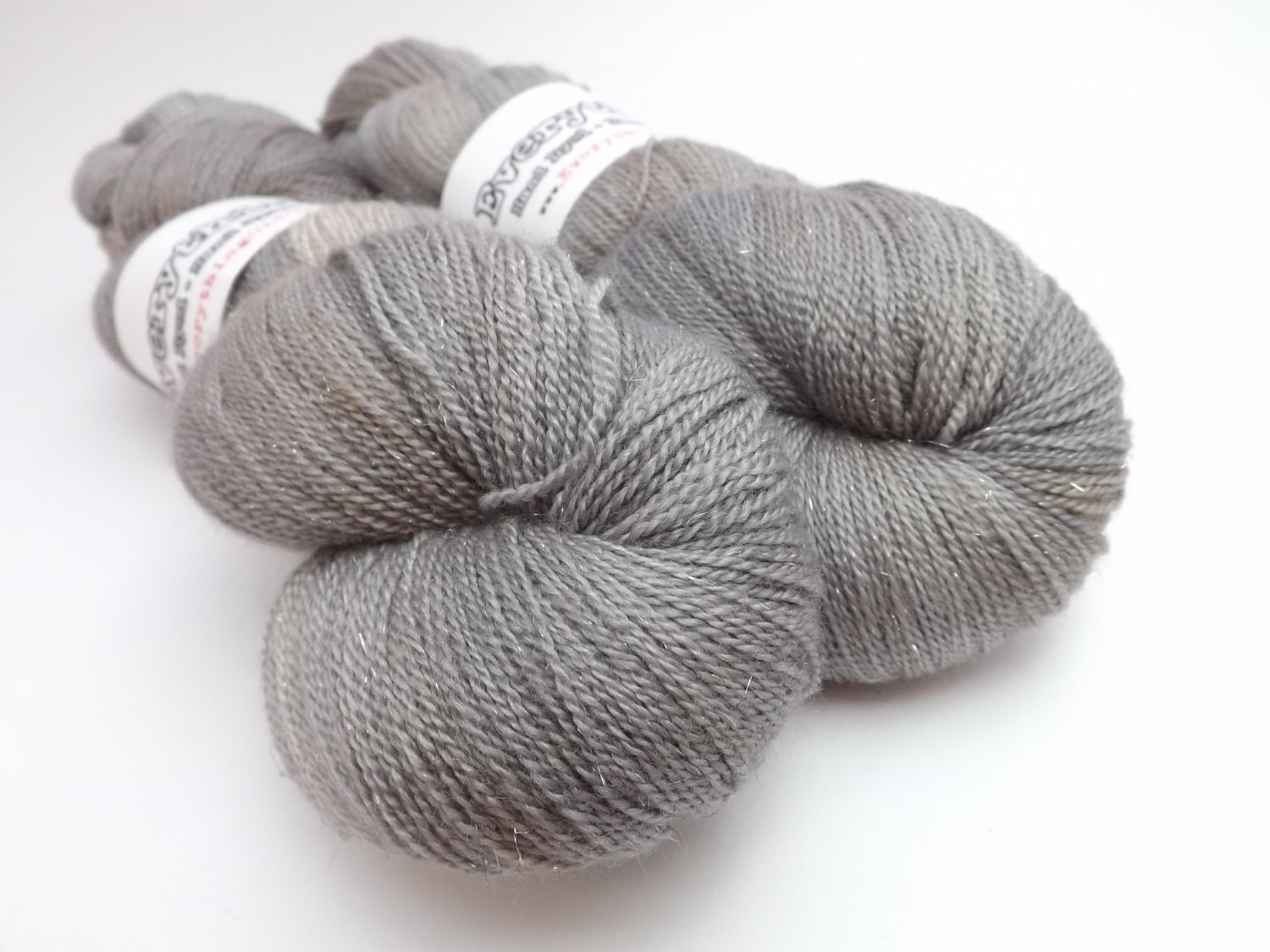 Witchcraft Laceweight Sparkly Silk Blend Yarn - "Lodestone"