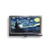 Business Card Case Metal Case Fits Business, Credit, Debit and Gift Cards Starry Starry Night Print