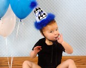 Boys Birthday Hat Black Diamond...First Birthday Hat...Second Birthday Hat...Lil Rebel Inspired