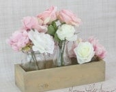 Rustic Wood Planter Box (Item Number 130060)