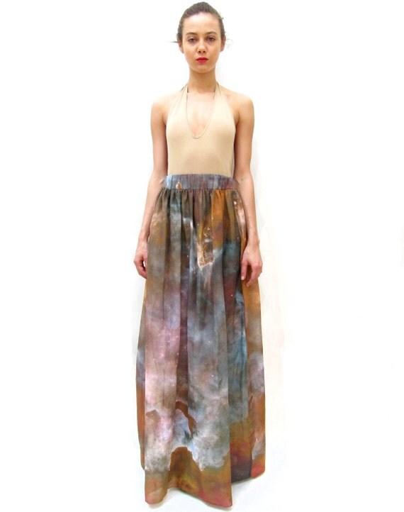 Carina Nebula Maxi Skirt