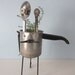 Planter - Reboot Robot Plant Holder Made From a Sauce Pan