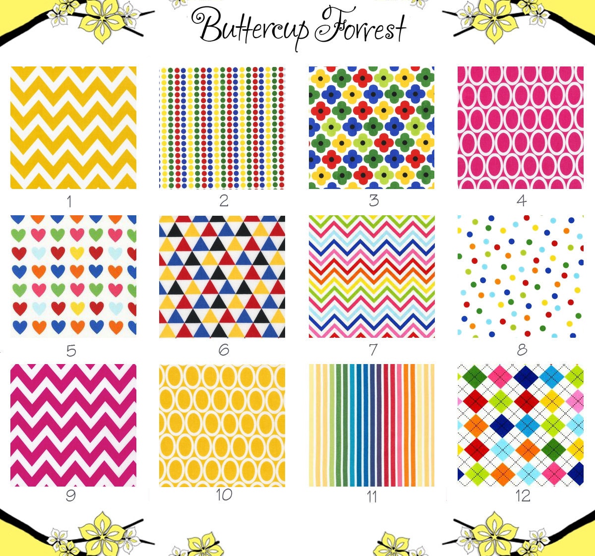 Crib Sheet -- Navy Triangle Primary Argyle Bright Pink Chevron -- Bright Remix Collection