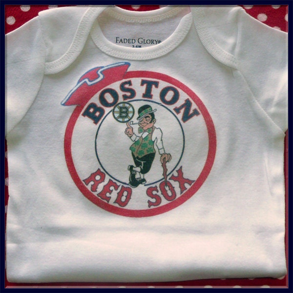 custom Boston onesie