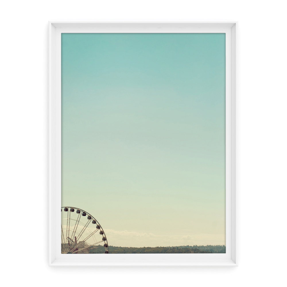 Seattle 1 (Ferris Wheel) // 8x10 Fine Art Giclée Print // Photography