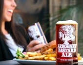 Stone Arrogant Bastard Ale Tumbler // Recycled Glass Bottle