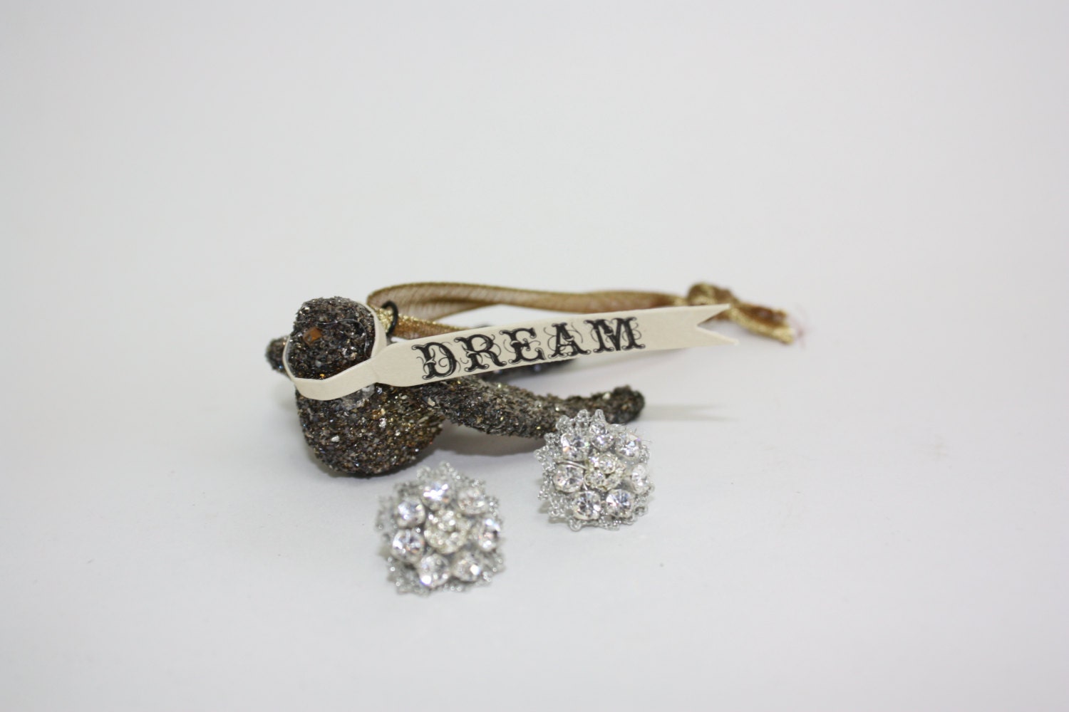 Wedding Earring Crystal Posts