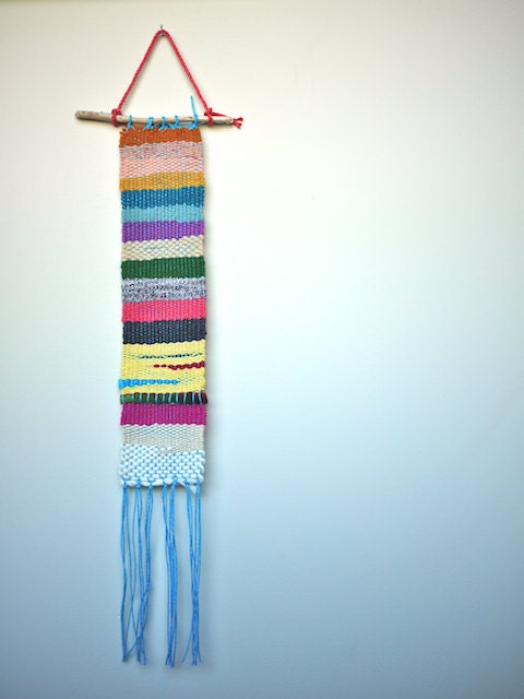 handwoven wall hanging