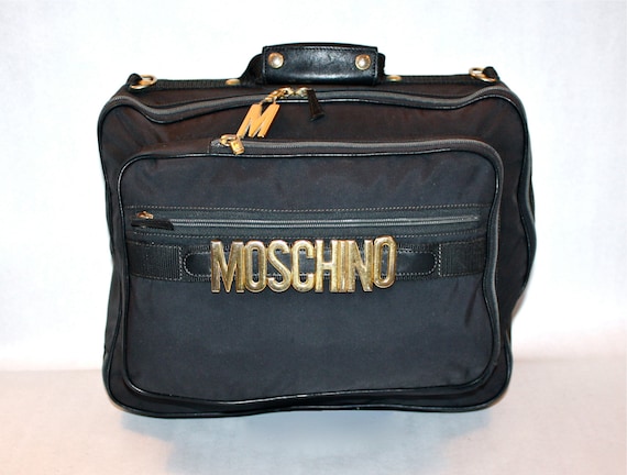 red moschino backpack