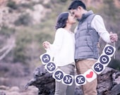 Thank You Photo Booth Prop Thank You Wedding Banner Wedding Bunting Thank You Sign Thank You PhotoBooth Prop Wedding Reception