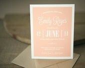 Baby Announcement - Emily Custom Birth Announcement