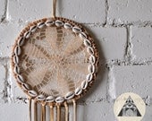 CALABASH Design Recycled Doily Dreamcatcher - Natural