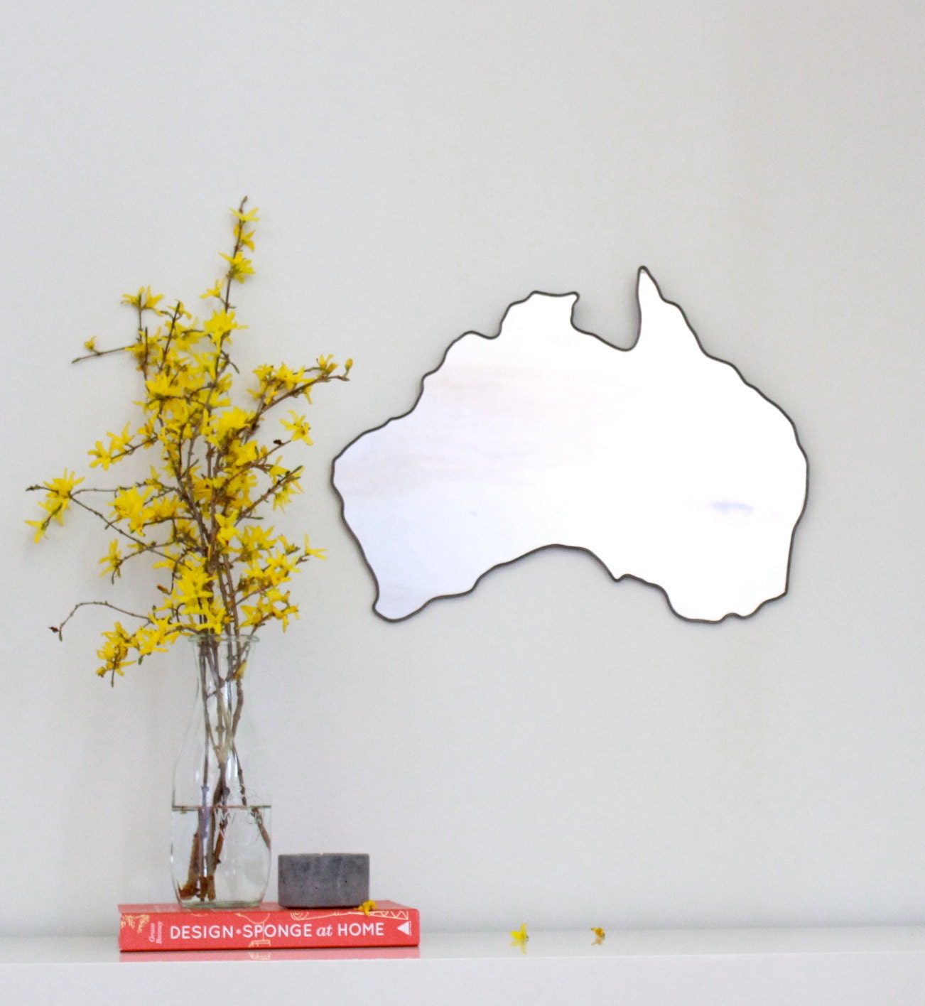 SALE / / / Australia Mirror Wall Mirror Country Outline Silhouette