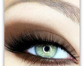 NEW COLOR Vegan Mineral Makeup Eye Shadow Handmade -- Iced Mocha