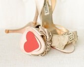 Wedding Shoe Heart Petals