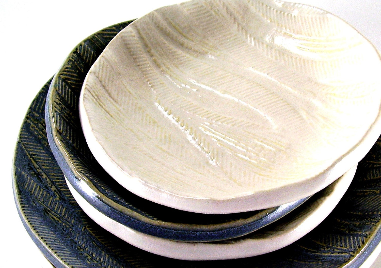 tapas plate coastal living sand dollar off white cream handmade ceramic tableware dinnerware Backwater Bay Collection - Ravenhillpottery