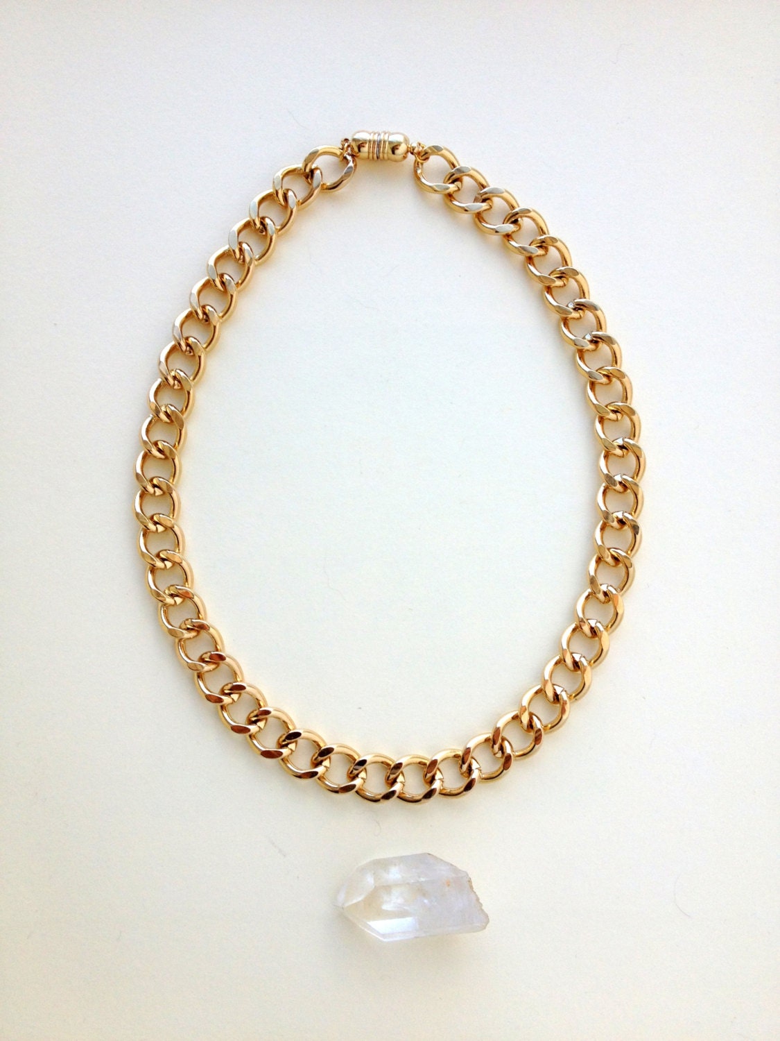 Chunky Gold Chain Necklace