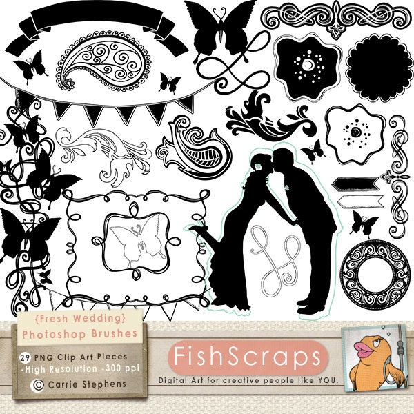 wedding clipart for photoshop - photo #9