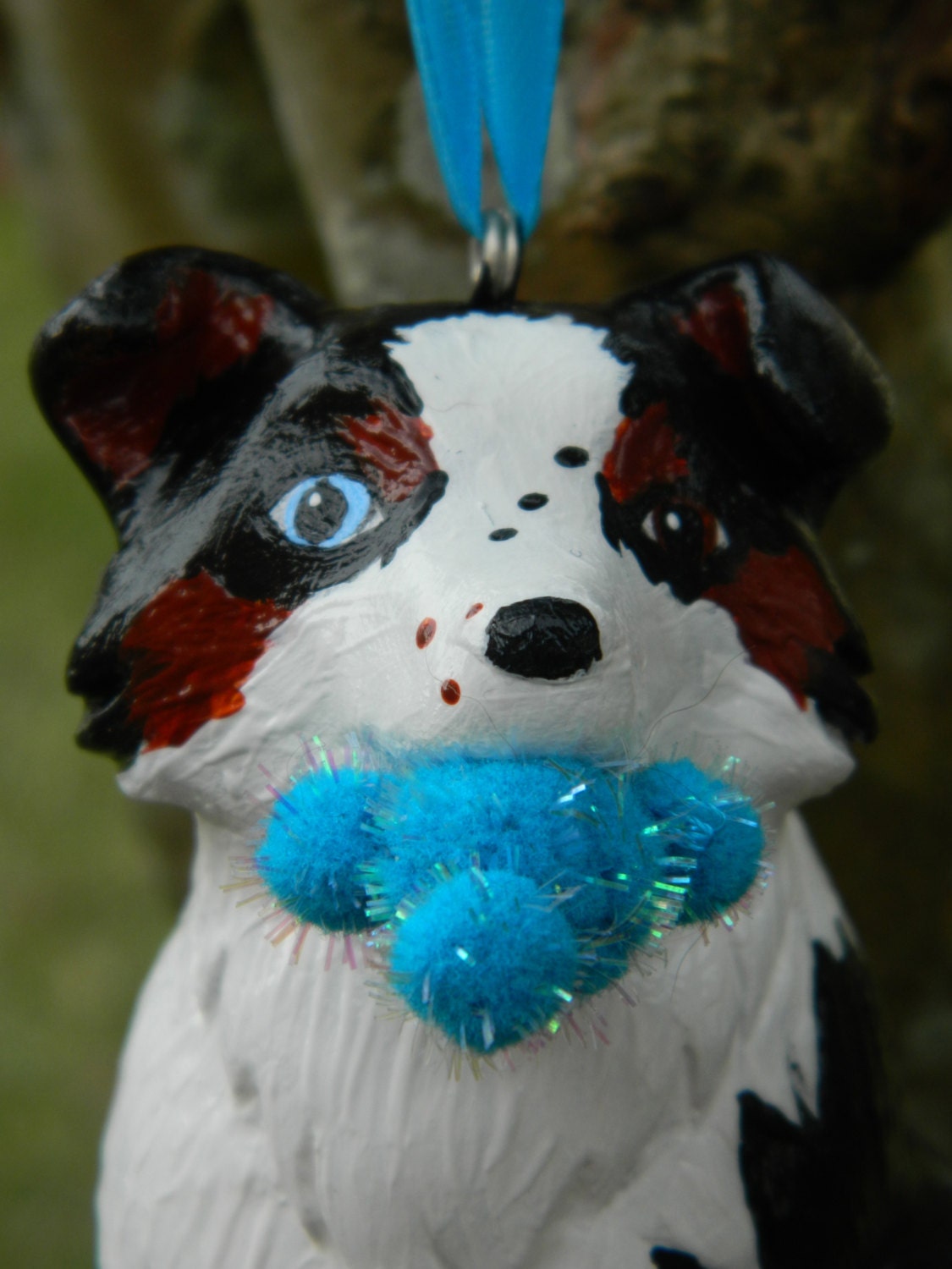 Custom Pet with a Prop Portrait Ornament