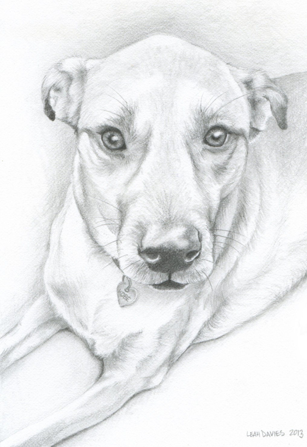 Hand Drawn Vignette Portrait in Graphite - 5x7 or 5x5