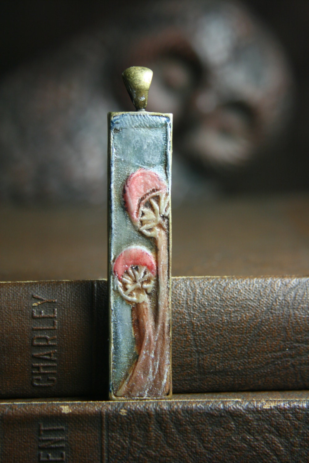 the elf of plants - red capped mushrooms - woodland simple truths - MADE TO ORDER