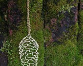 Pine Cone Necklace - Gold