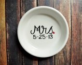 Mrs. Engagement Ring Holder- Pick Your Colors