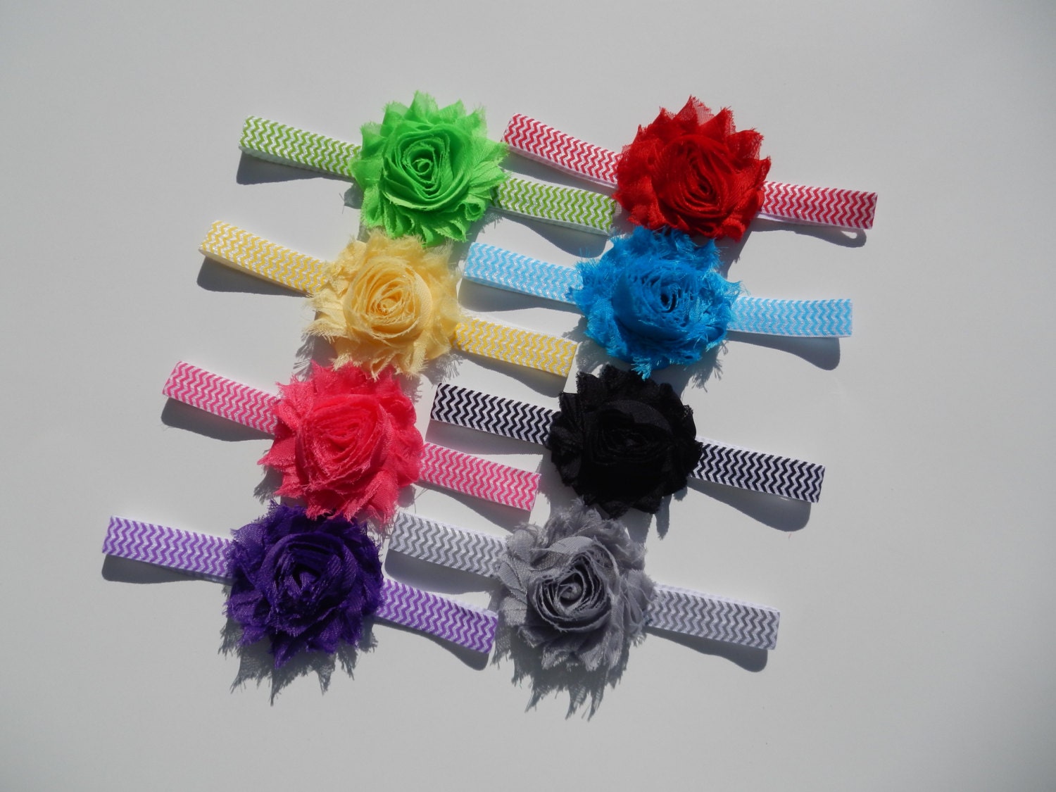 You Pick 2, Shabby Chic Chevron Headband, Newborn Headband, Infant Headband, Children's Headband, Baby Girl Headband, Adult Headband