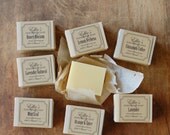 8 Bars of Handmade Soap - Mix & Match - 100% Natural, Cold Process, Olive Oil Handmade Soaps