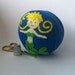 Shimmying Mermaid Pincushion Made to order with ecofelt - recycled felt
