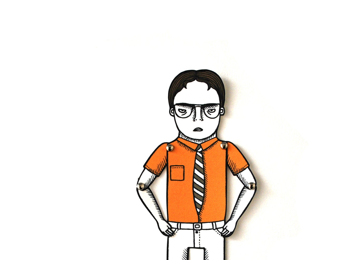 Dwight Schrute - Paper Doll
