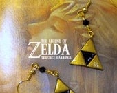 Triforce Earrings - Legend of Zelda - Nintendo - A Portion of the Proceeds Go To Charity