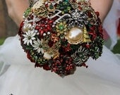 Deposit on a Custom Bridal Vintage Brooch Bouquet