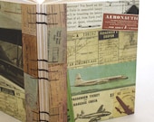 Air Travel - Hardcover Stitched Journal