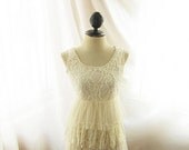 Chantilly Cream Nutcracker Romantic French Vanilla Angel Ballerina Alice in Wonderland Marie Antoinette Jane Austen Lace Crochet Dress