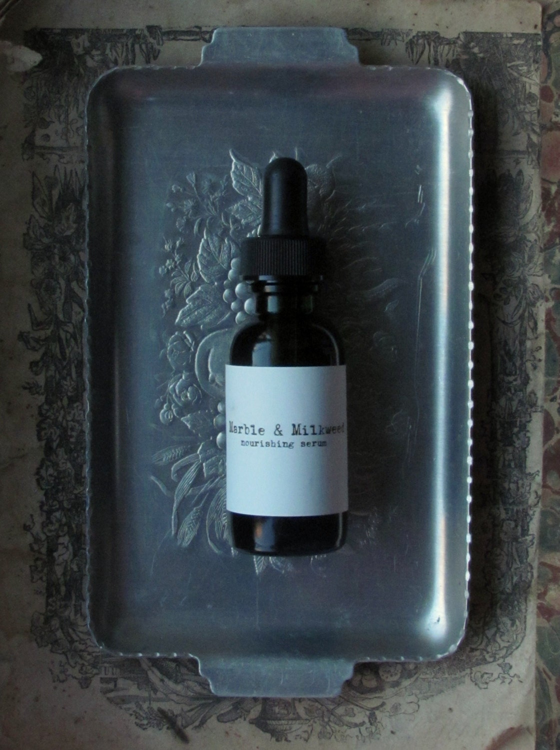 nourishing serum 1 oz - restorative organic facial oil, neroli, wild carrot